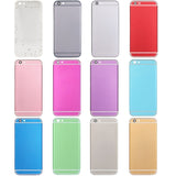 Full Assembly  Housing Cover for iPhone 6, Including Back Cover & Card Tray & Volume Control Key & Power Button & Mute Switch Vibrator Key, For iPhone 6(with side kyes)