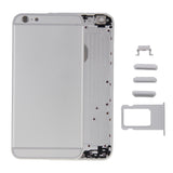 6 in 1 for iPhone 6 (Back Cover + Card Tray + Volume Control Key + Power Button + Mute Switch Vibrator Key + Sign) Full Assembly Housing Cover, For iPhone 6 (6 in 1)