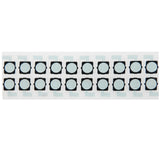 20 PCS for iPhone 6 Back Camera Top Cotton Paste Sticker, For 6
