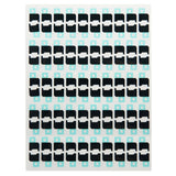 100 PCS for iPhone 6 Back Camera Flex Cable Cotton Paste Sticker, Back