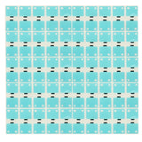 100 PCS for iPhone 6 Speaker Appearance Net Protective Cotton Pads Sticker, For iPhone 6