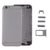 6 in 1 for iPhone 6 Plus (Back Cover + Card Tray + Volume Control Key + Power Button + Mute Switch Vibrator Key + Sign) Full Assembly Housing Cover, For 6 Plus, For iPhone 6 Plus (6 in 1), For iPhone 6 Plus(6 in 1)