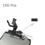 100 PCS for iPhone 6s Home Button Flex Cable Sponge Foam Slice Pads, For 6s