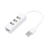 4 Ports USB 2.0 HUB for Apple Computer, for Apple Computer(White)