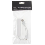 For Galaxy S8 & S8 + / LG G6 / Huawei P10 & P10 Plus / Xiaomi Mi6 & Max 2 and other Smartphones, 3 Port USB+RJ45+USB Male