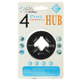4 Ports USB HUB 2.0 USB Splitter Adapter with Anti Dust Cup, with Anti Dust Cup