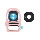For Galaxy S7 / G930 10pcs Rear Camera Lens Cover + Flashlight Bracker, For Samsung Galaxy S7 / G930