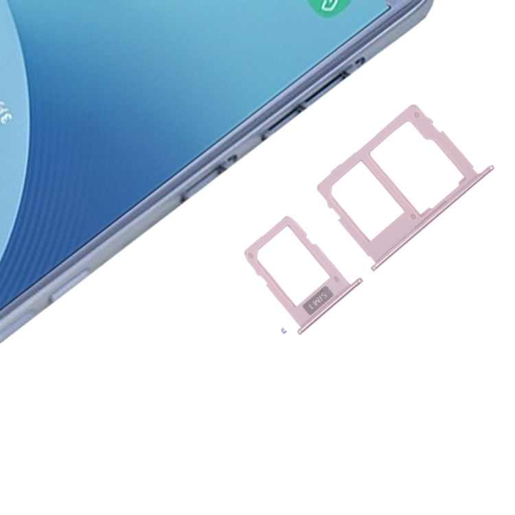 SIM Card Tray + Micro SD Card Tray for Galaxy J3 (2017) Single SIM / J330 & J5 (2017) Single SIM / J530 & J7 (2017) Single SIM / J730, Galaxy J3 (2017) Dual, For Galaxy J730 Dual, For Galaxy J730 Dual SIM, For Samsung Galaxy J330 & J530 & J730 Dual SIM