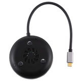 USB-C / Type-C to USB 3.0 x 3 + USB-C / Type-C + HDMI + RJ45 + SD / TF Card Reader Multi-function HUB Adapter
