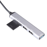 5 in 1 USB 3.0 to SD / TF Card Slot + 3 USB 3.0 Ports Multifunctional Docking Station HUB, USB 3.0