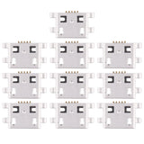 10 PCS Charging Port Connector for Huawei Y6, For Huawei Y6