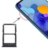 SIM Card Tray + NM Card Tray for Huawei Mate 30 Lite, For Huawei Mate 30 Lite