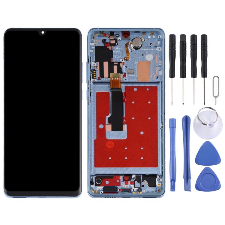 LCD Screen and Digitizer Full Assembly with Frame for Huawei P30 Pro, For Huawei P30 Pro (Breathing Crystal), For Huawei P30 Pro (Twilight), For Huawei P30 Pro with Frame