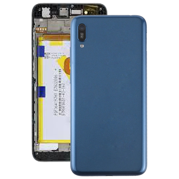 Battery Back Cover with Camera Lens Frame & Side Keys for Huawei Enjoy 9e, For Huawei Enjoy 9e, For Enjoy 9e (Coffee)