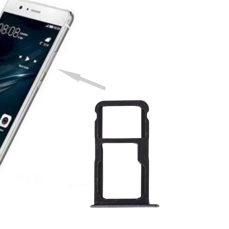 For Huawei P10 Lite SIM Card Tray & SIM / Micro SD Card Tray, For Huawei P10 Lite