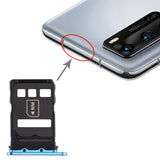 SIM Card Tray + NM Card Tray for Huawei P40, For Huawei P40