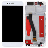 LCD Screen and Digitizer Full Assembly with Frame for Huawei P10, For Huawei P10