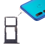 SIM Card Tray + SIM Card Tray / Micro SD Card Tray for Huawei P Smart+ 2019, For Huawei P Smart+ 2019