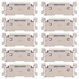 For Galaxy Tab 7.7 / P6800 10pcs Charging Port Connector, For Samsung Galaxy Tab P6800
