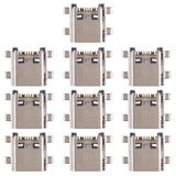 For Galaxy J7 Neo / J701 10pcs Charging Port Connector, For Galaxy J7 Neo
