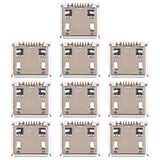 For Exhibit 4G / T759 10pcs Charging Port Connector, For Samsung Exhibit 4G