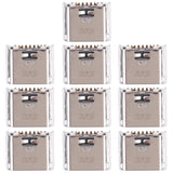 For Galaxy Tab A 10.1 (2016) 10pcs Charging Port Connector, For Samsung SM-T580
