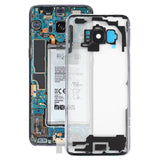 For Samsung Galaxy S8 / G950 G950F G950FD G950U G950A G950P G950T G950V G950R4 G950W G9500 Transparent Battery Back Cover with Camera Lens Frame, For Galaxy S8