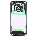 For Samsung Galaxy S9 G960F G960F/DS G960U G960W G9600 Transparent Battery Back Cover with Camera Lens Frame, For Galaxy S9