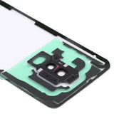 For Samsung Galaxy S9+ / G965F G965F/DS G965U G965W G9650 Transparent Battery Back Cover with Camera Lens Frame, For Galaxy S9+