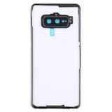 For Samsung Galaxy S10e / G970F/DS G970U G970W SM-G9700 Transparent Battery Back Cover with Camera Lens Frame, For Galaxy S10e