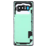 For Samsung Galaxy Note 8 / N950F N950FD N950U N950W N9500 N950N Transparent Battery Back Cover with Camera Lens Frame, For Galaxy Note 8