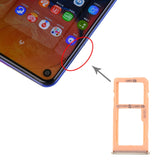 For Samsung Galaxy A60 SIM Card Tray + SIM Card Tray / Micro SD Card Tray, For Samsung Galaxy A60, For Samsung Galaxy A60 (Baby Blue)