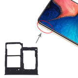 For Samsung Galaxy A20e SIM Card Tray + SIM Card Tray + Micro SD Card Tray, For Samsung Galaxy A20e