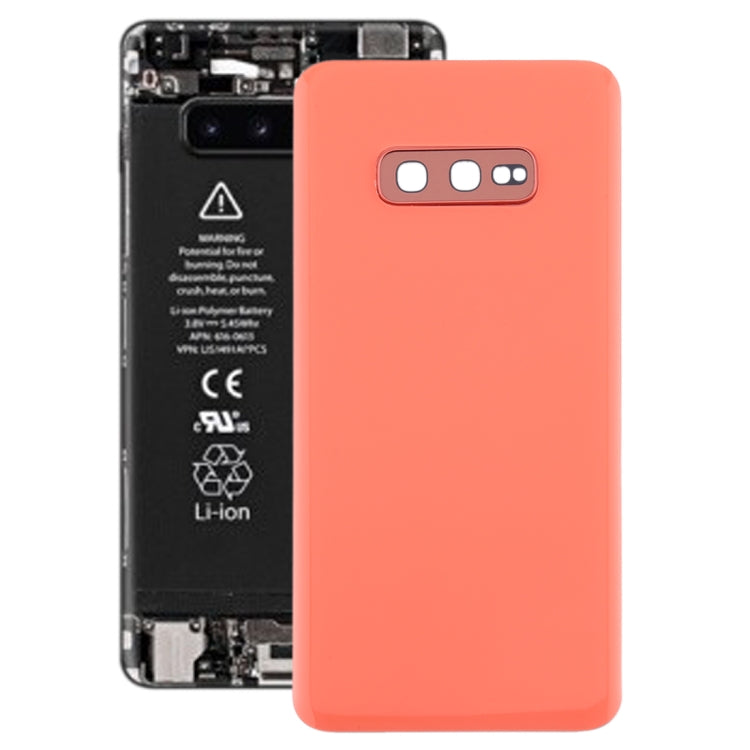 For Galaxy S10e Battery Back Cover with Camera Lens Frame, For Samsung Galaxy S10e（Lens）, For Galaxy S10e（with Lens）(Yellow), For Samsung Galaxy S10e(with Lens), For Galaxy S10e（with Lens）