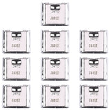 For Galaxy C9000 / C5 Pro / C9 Pro 10pcs Charging Port Connector, For Samsung Galaxy C5 Pro