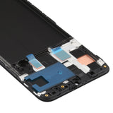 Original Super AMOLED LCD Screen  for Galaxy A50 Digitizer Full Assembly with Frame, For Samsung Galaxy A50
