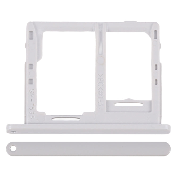 For Galaxy Tab A 10.5 inch T595 4G SIM Card Tray + Micro SD Card Tray, For Galaxy Tab A 10.5 inch T595 4G, For Samsung T595 4G