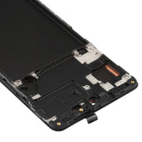 Original Super AMOLED Material LCD Screen and Digitizer Full Assembly with Frame for Galaxy A71, For Samsung Galaxy A71(Original with Frame)