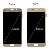 5.5 inch OLED Material LCD Screen and Digitizer Full Assembly for Samsung Galaxy Note 5, For Galaxy Note 5(OLED)