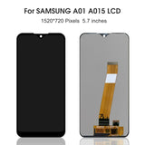 Original PLS TFT Material LCD Screen and Digitizer Full Assembly (Flex Cable Wide) for Samsung Galaxy A01 SM-A015M, For Samsung Galaxy A01 SM-A015M(Original)(Wide)