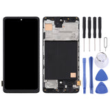 TFT Material LCD Screen and Digitizer Full Assembly With Frame for Samsung Galaxy A51 4G, For Samsung Galaxy A51 4G(TFT)