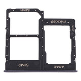For Samsung Galaxy A315 / A31 SIM Card Tray + SIM Card Tray + Micro SD Card Tray, For Samsung Galaxy A31(Double Card)