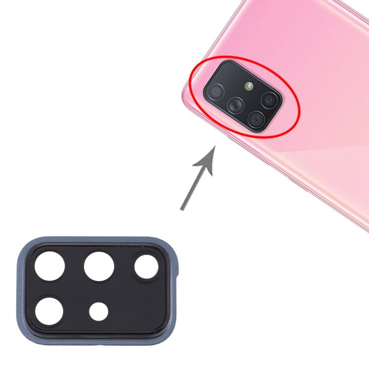 For Samsung Galaxy A71 10pcs Camera Lens Cover, For Samsung Galaxy A71