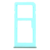 For Samsung Galaxy M40 SM-M405 SIM Card Tray + SIM Card Tray / Micro SD Card Tray, For Samsung Galaxy M40 (dual card) (Baby Blue), For Samsung Galaxy M40 (dual card)
