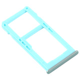For Samsung Galaxy M40 SM-M405 SIM Card Tray + SIM Card Tray / Micro SD Card Tray, For Samsung Galaxy M40 (dual card) (Baby Blue), For Samsung Galaxy M40 (dual card)