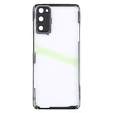 For Samsung Galaxy S20 SM-G980 SM-G980F SM-G980F/DS Glass Transparent Battery Back Cover , For Samsung Galaxy S20