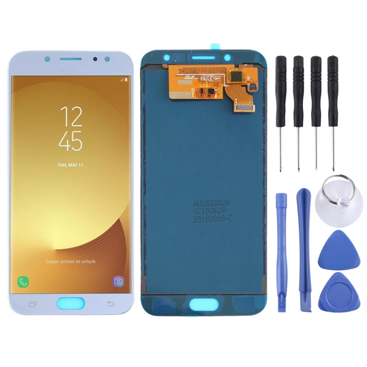 LCD Screen and Digitizer Full Assembly (TFT Material ) for Galaxy J7 (2017), J730F/DS, J730FM/DS, For Samsung Galaxy J7 (2017) TFT, For Galaxy J7 (2017) TFT, For Galaxy J7 (2017)TFT