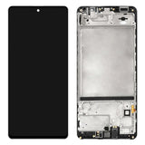 Original LCD Screen and Digitizer Full Assembly With Frame for Samsung Galaxy M51 SM-M515, For Samsung Galaxy M51(Original)
