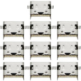 For Samsung Galaxy A20S SM-A207 10pcs Charging Port Connector, For Samsung Galaxy A20S