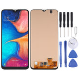 6.36 inch OLED Material LCD Screen and Digitizer Full Assembly for Samsung Galaxy A20 SM-A205, For Samsung Galaxy A20(6.36 inch OLED Material)